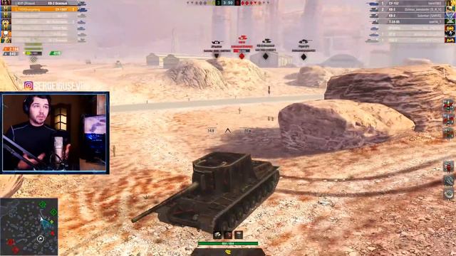 WoT Blitz - ВПЕРЕДИ ВОЗРОЖДЕНИЕ ● Отличный танк для СУПЕР режима- World of Tanks Blitz (WoTB) смотреть онлайн