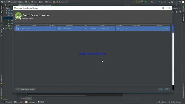 Simple Android Hello World Program in Android studio смотреть онлайн