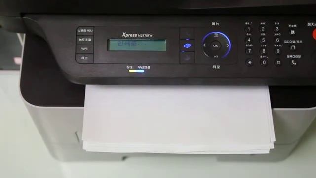 삼성전자 SL M2870FW 복합기 20장 일반 인쇄 속도 смотреть онлайн