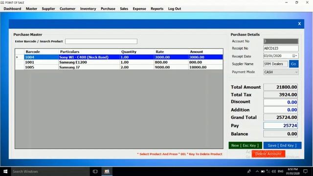 Point of Sale | Billing Software in .Net C# and MS Sql Server смотреть онлайн