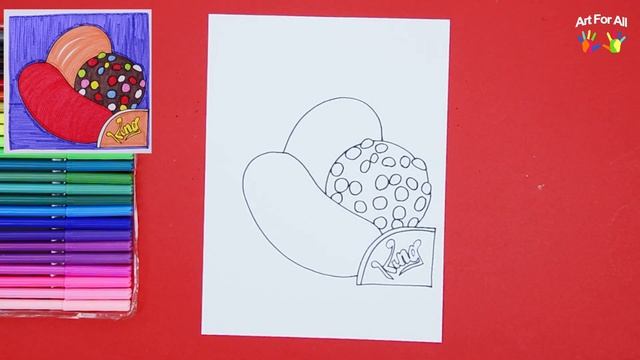How to draw Candy Crush game icon смотреть онлайн