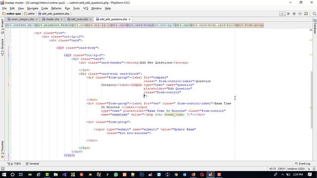 how to add questions with option in exam from admin side in online quiz смотреть онлайн