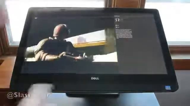 Dell XPS One 27 hands on with touchscreen and Windows 8 for Review16 смотреть онлайн