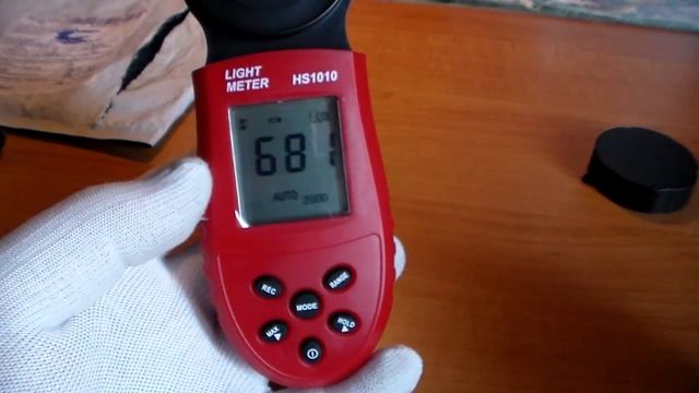 Luxmeter (люксметр) цифровой измеритель света HS 1010 смотреть онлайн
