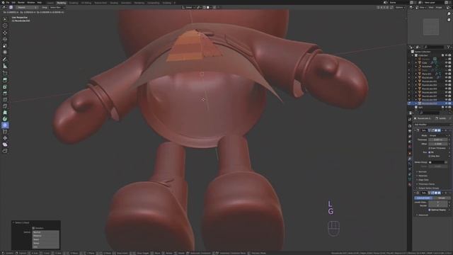 ? 3d Wolf Chan in Blender | cute character 3d modeling [SKZOO] смотреть онлайн