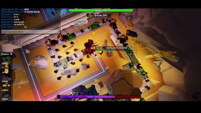 Beating void without gs, gc, railgunner, phaser or zed! Roblox Tower Battles Tri-Op survival mode смотреть онлайн