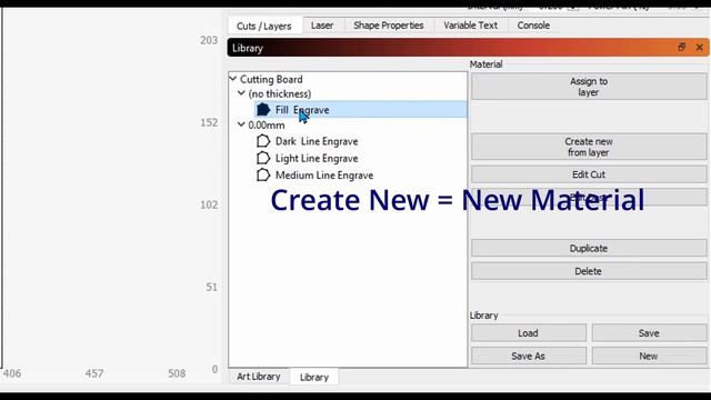 Create A Material Library in Lightburn смотреть онлайн