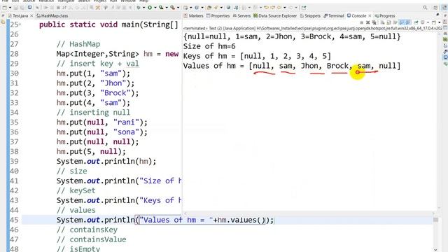 HashMap in java | HashMap method in java with example | collections framework in java смотреть онлайн