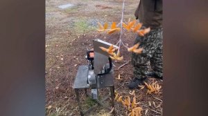 Измельчитель веток щепорез насадка на бензопилу