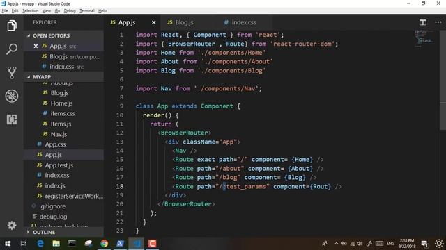 27 - ( React Js Tutorial ) Route Params & Switch смотреть онлайн