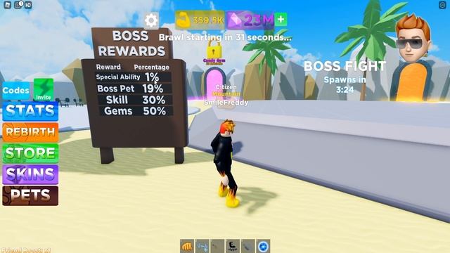 КАК ПОЛУЧИТЬ НАГРАДУ за БОССА КАЧКА? Новое Обновление Lifting Champions Roblox смотреть онлайн