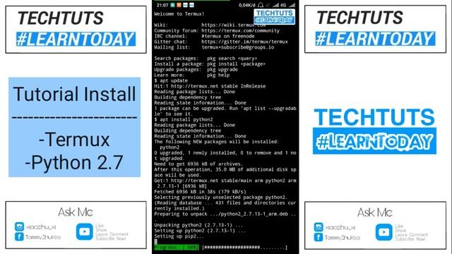 [NO ROOT] Install linux on android + python 2.7 смотреть онлайн