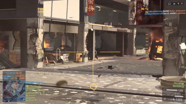 Режим "Захват" на карте "Осада Шанхая" [Battlefield 4]#2 смотреть онлайн