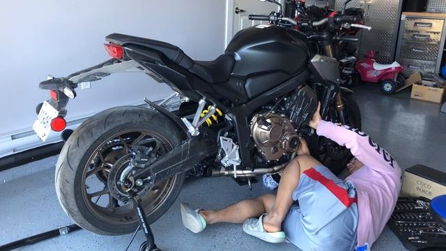 HONDA CB650r 2021! Accessories… смотреть онлайн