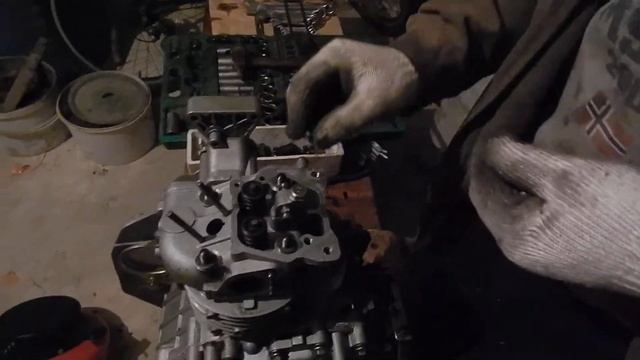 ремонт мотора WEIMA WM178FE (дизель 6 л.с.) (часть№3) смотреть онлайн