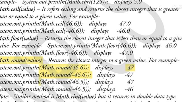 ICSE Mathematical Library Methods in Java смотреть онлайн