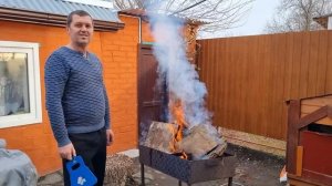 Жарим шашлык !