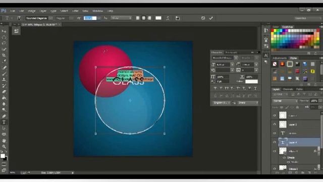 Photoshop Tutorial - Glass Effect