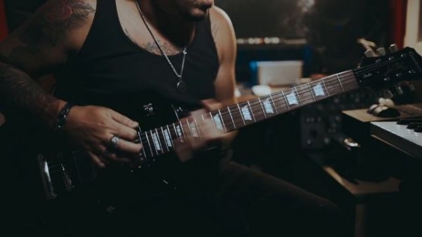 Igor Paspalj - Blues Rock Jam Track Improvisation