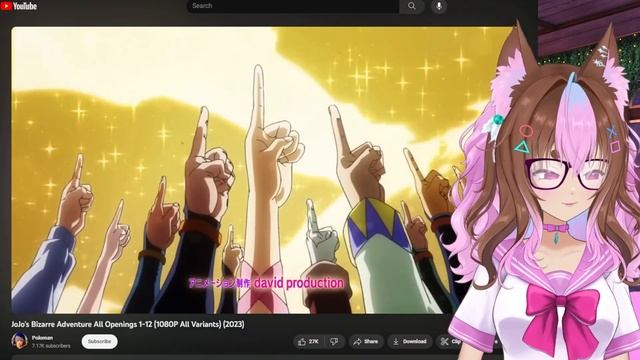 What is JoJo's Bizarre Adventure About | First time reacting to Anime Openings 1-12 смотреть онлайн