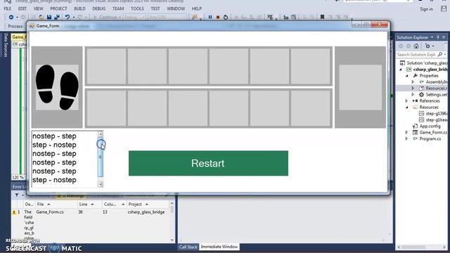 C# Project Tutorial - How To Create Squid Game Glass Bridge In C# [ With Source Code ] смотреть онлайн