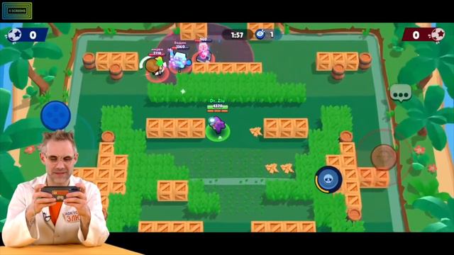 ДОКТОР ЗЛЮ ЖЁСТКО НУБИТ В BRAWL STARS! смотреть онлайн
