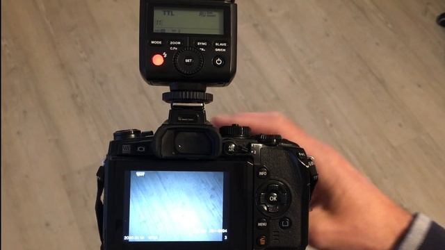 Вспышка Godox TT350-O zoom function смотреть онлайн