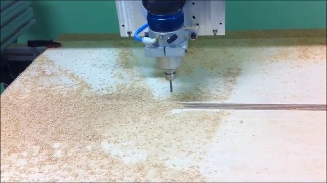 Kress fme 1050 with half automatic toolchanger test in plywood смотреть онлайн