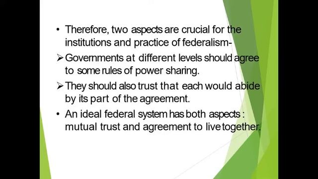 FEDERALISM PART- 1, Political Science, Class X смотреть онлайн