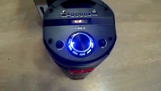 Блютуз колонка BT-SPEAKER ZQS-6208 смотреть онлайн