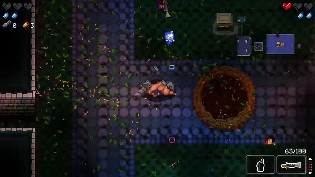 Чет приуныл... Enter The Gungeon Co-op с Личем смотреть онлайн
