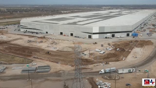 Last drone flight and site tour for 2022! 30 December 2022 Giga Texas Construction Update (09:35AM) смотреть онлайн
