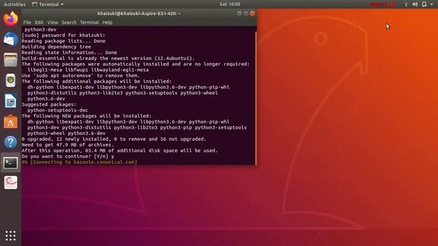 How to Install Python in Ubuntu Linux in 2 Minutes? (MALAY) смотреть онлайн