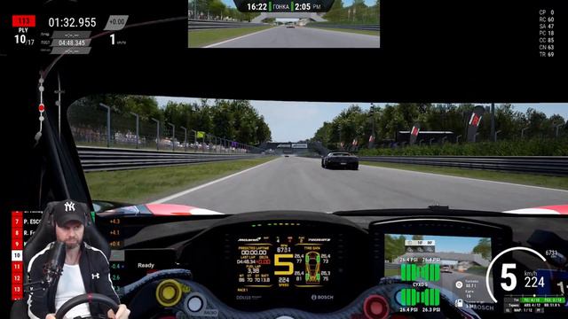 ASSETTO CORSA COMPETIZIONE - ТРЕНИРОВКИ MCLAREN смотреть онлайн