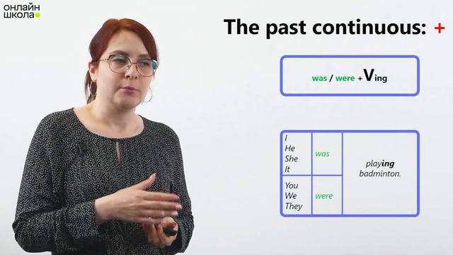 The past сontinuous tense. Урок 16. Английский язык 6-7 класс смотреть онлайн
