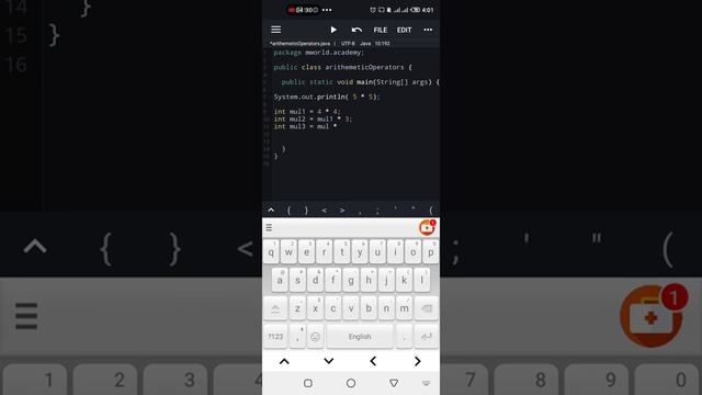 Java programming with android phone_Tutorial_7_Multiplication смотреть онлайн