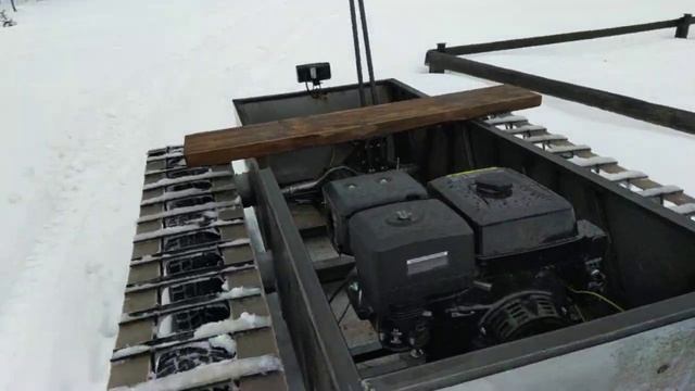 Самодельный гусеничный вездеход смотреть онлайн