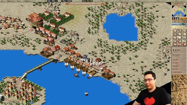 CAESAR III ► Mission 7 Miletus with Forced Walkers & Free Augustus Mods - Fish or Cut Bait! смотреть онлайн