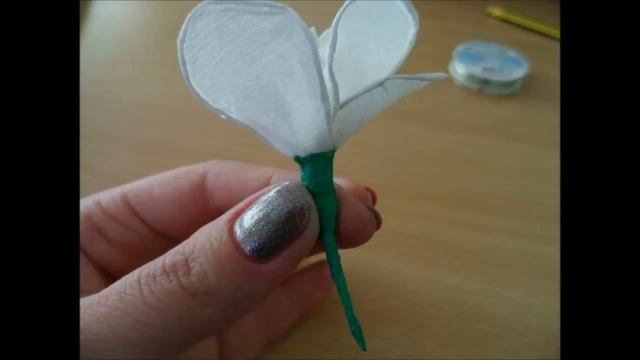 Детские весенние поделки из гофрированной бумаги смотреть онлайн