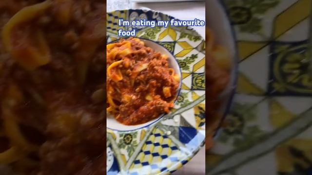Tagliatelle alla Bolognese again!!❤️#italianfood #deliciousdishes #tagliatelle #italytravel смотреть онлайн