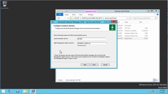 Microsoft Identity Manager 2016 SP1 Synchronization Service and Portal Installation - MIM #4 смотреть онлайн