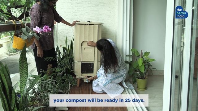 Terrabite Home Composter for no smell, no bugs, easy composting | Daily Dump | The Better India смотреть онлайн