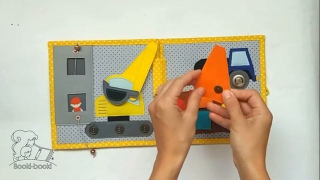 Развивающая книжка Quiet book Развитие мелкой моторики смотреть онлайн