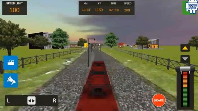 Super Train Games - Train Simulator 2018 - Android Gameplay смотреть онлайн