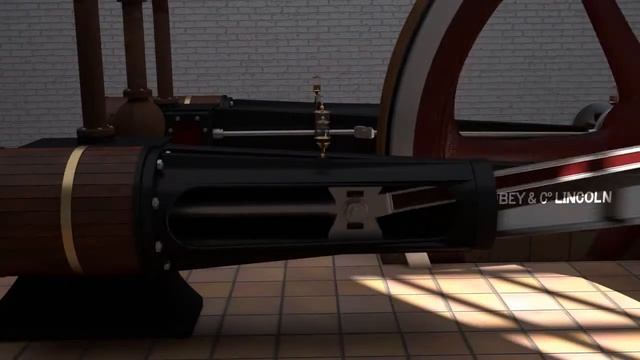 Steam engine from Robey & co, Lincoln смотреть онлайн