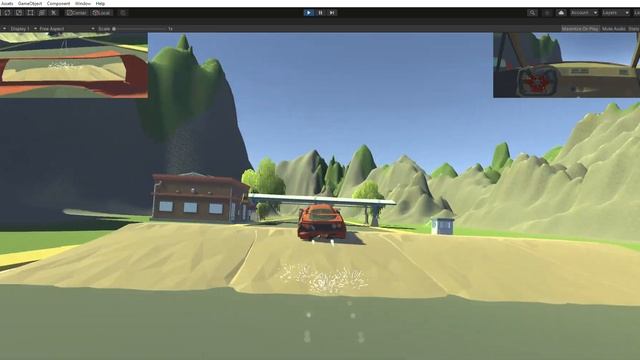 Car destruction test Unity. смотреть онлайн