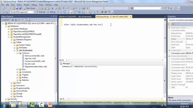 #5 AlterTable | SQL Tutorial | The Alter Table Command | SQL Server very easy steps | Learn SQL смотреть онлайн