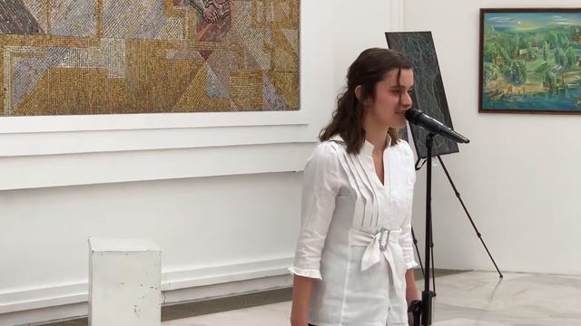 Ани Енчева читает письмо Татьяны Онегину из романа А.С.Пушкина «Евгений Онегин» смотреть онлайн