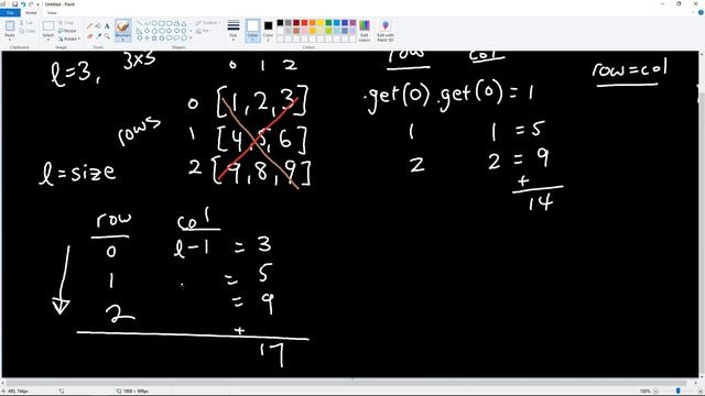 Diagonal Difference - HackerRank Solution (Java) смотреть онлайн