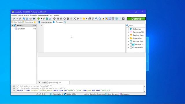 Entorno alternativo: HeidiSQL + SQLite - Bases de datos 030 смотреть онлайн